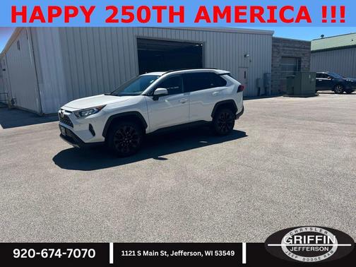 Blizzard Pearl 2019 Toyota RAV4 Limited