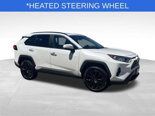 Blizzard Pearl 2019 Toyota RAV4 Limited
