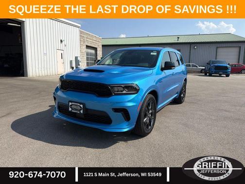 B5 Blue 2026 Dodge Durango GT Premium AWD HEMI V8