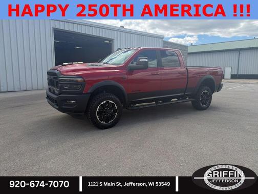 Molten Red Pearlcoat 2026 RAM 2500 Power Wagon
