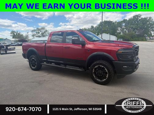 Molten Red Pearlcoat 2026 RAM 2500 Power Wagon