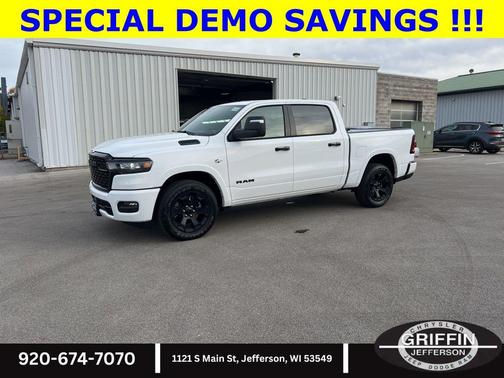 Bright White Clearcoat 2026 RAM 1500 Big Horn/Lone Star