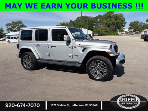 Silver Zynith Clearcoat 2024 Jeep Wrangler 4xe High Altitude