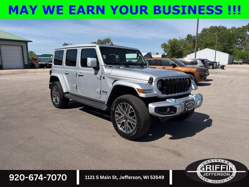 Silver Zynith Clearcoat 2024 Jeep Wrangler 4xe High Altitude