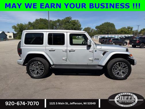 Silver Zynith Clearcoat 2024 Jeep Wrangler 4xe High Altitude