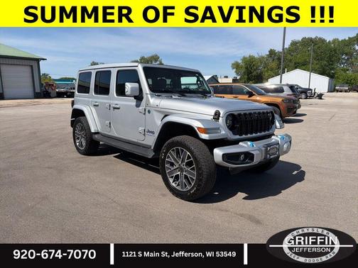 Silver Zynith Clearcoat 2024 Jeep Wrangler 4xe High Altitude
