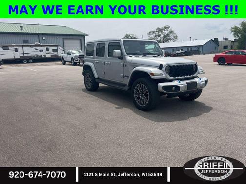 Silver Zynith Clearcoat 2024 Jeep Wrangler 4xe High Altitude
