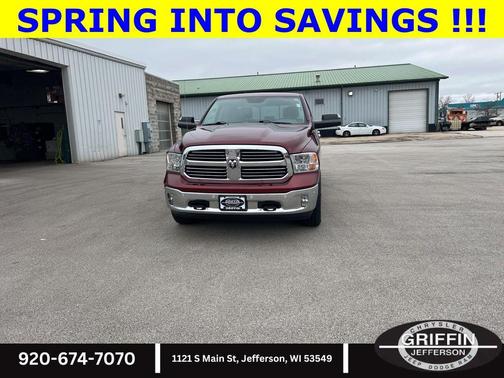Delmonico Red Pearlcoat 2016 RAM 1500 Big Horn