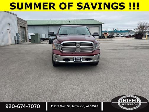 Delmonico Red Pearlcoat 2016 RAM 1500 Big Horn