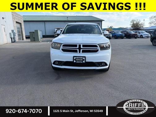 Bright White 2018 Dodge Durango GT