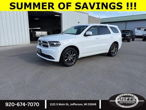 Bright White 2018 Dodge Durango GT
