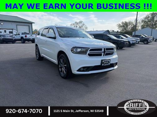 Bright White 2018 Dodge Durango GT