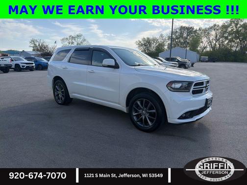 Bright White 2018 Dodge Durango GT
