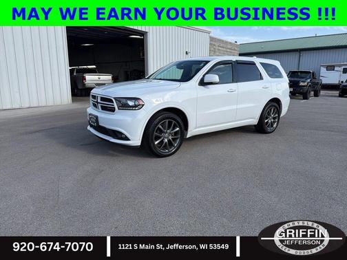 Bright White 2018 Dodge Durango GT