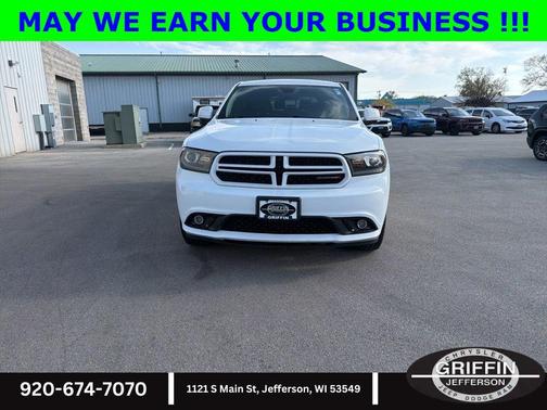 Bright White 2018 Dodge Durango GT