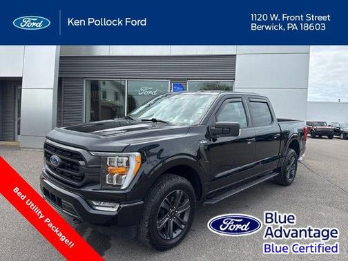 AGATE BLACK METALLIC 2023 Ford F-150 XLT