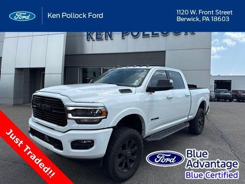 Bright White Clearcoat 2022 RAM 2500 Laramie Crew Cab 4x4 6'4' Box