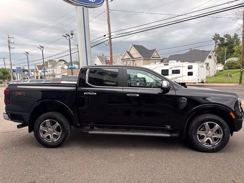 Shadow Black 2024 Ford Ranger Lariat