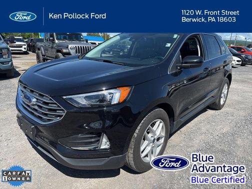AGATE BLACK METALLIC 2022 Ford Edge SEL