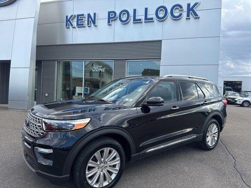 Agate Black Metallic 2023 Ford Explorer Limited