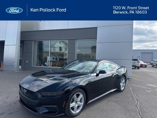 Shadow Black 2026 Ford Mustang EcoBoost Premium Coupe