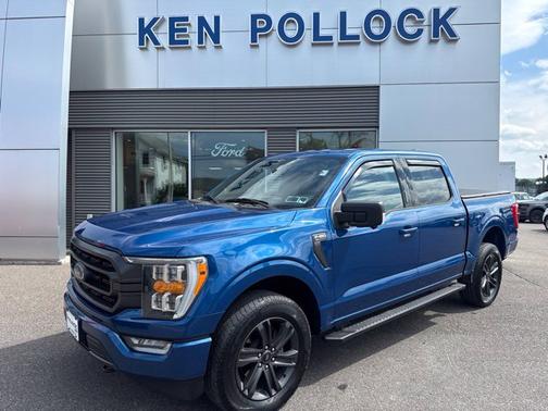 Atlas Blue Metallic 2023 Ford F-150 XLT