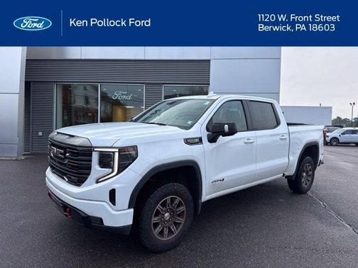 Summit White 2024 GMC Sierra 1500 AT4