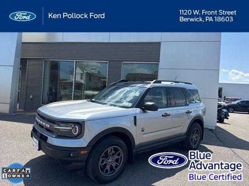 ICONIC SILVER METALLIC 2023 Ford Bronco Sport Big Bend SUV
