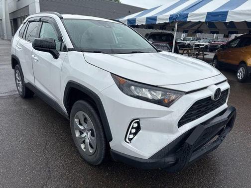 Super White 2021 Toyota RAV4 LE