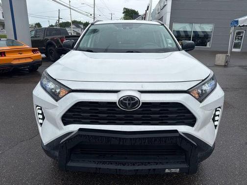 Super White 2021 Toyota RAV4 LE