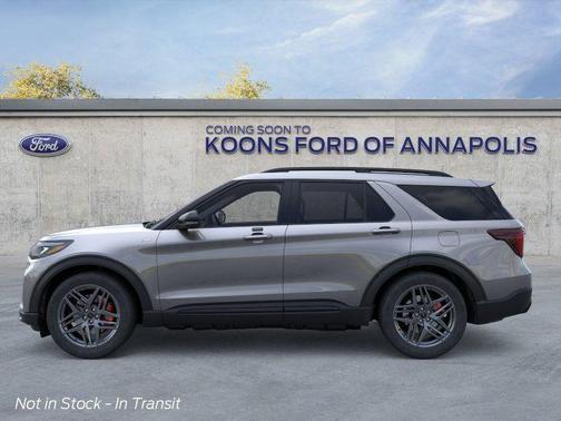 Gray Metallic 2026 Ford Explorer ST-Line