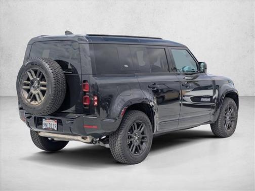 Santorini Black Metallic 2024 Land Rover Defender 110 P400 X-Dynamic SE