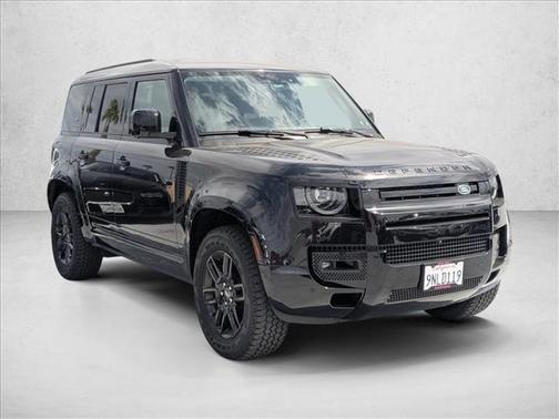 Santorini Black Metallic 2024 Land Rover Defender 110 P400 X-Dynamic SE