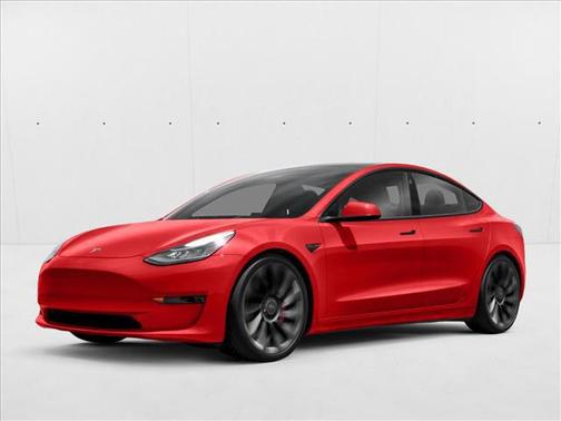 Deep Blue Metallic 2022 Tesla Model 3 Long Range