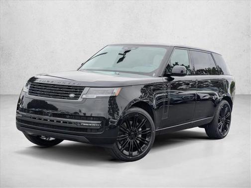 Santorini Black Metallic 2026 Land Rover Range Rover P400 SE 7 Seat