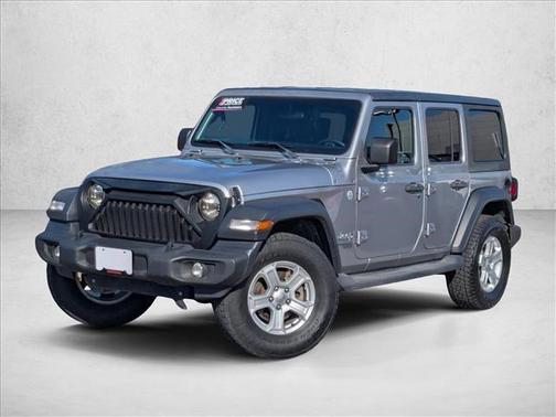 Billet Silver Metallic Clearcoat 2018 Jeep Wrangler Unlimited Sport