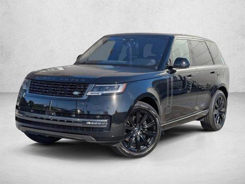 Santorini Black Metallic 2023 Land Rover Range Rover P400 SE