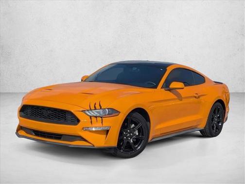 Orange Fury Metallic Tri-Coat 2019 Ford Mustang EcoBoost