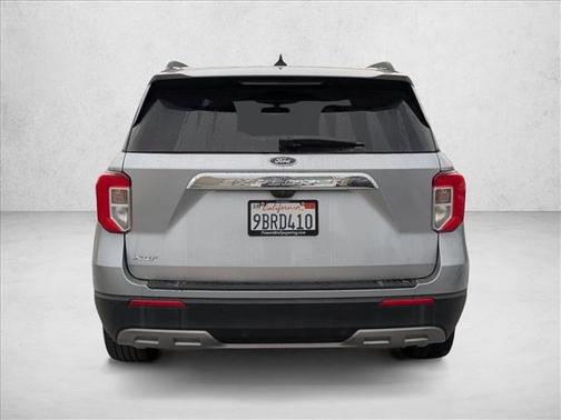 Iconic Silver Metallic 2022 Ford Explorer XLT