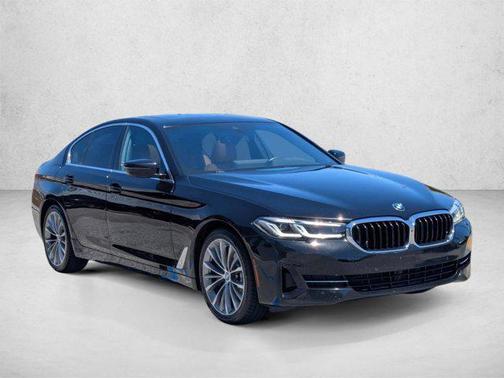 Jet Black 2021 BMW 530 530i