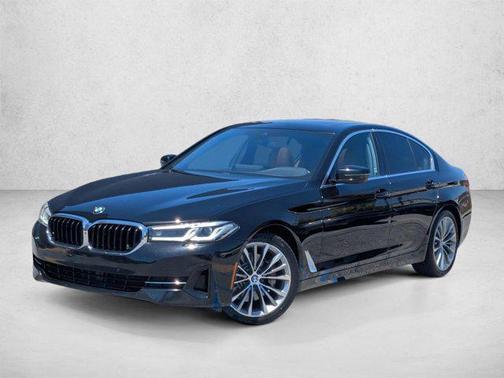 Jet Black 2021 BMW 530 530i