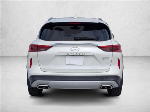 Majestic White 2019 INFINITI QX50 Luxe