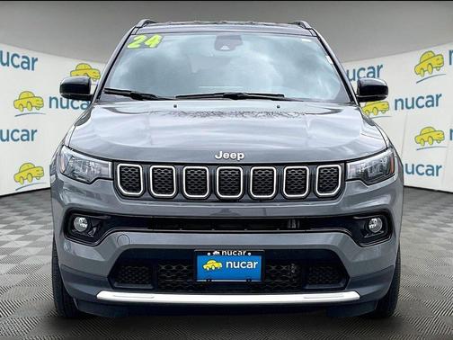 Gray 2024 Jeep Compass Limited