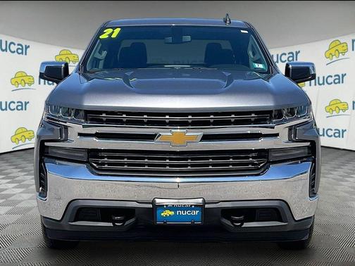 Gray 2021 Chevrolet Silverado 1500 LT
