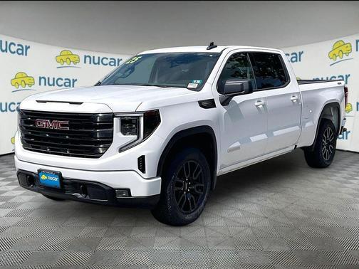 White 2025 GMC Sierra 1500 Elevation