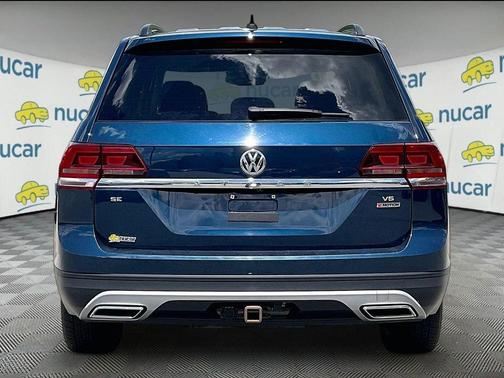 Tourmaline Blue Metallic 2020 Volkswagen Atlas 3.6L SE w/Technology