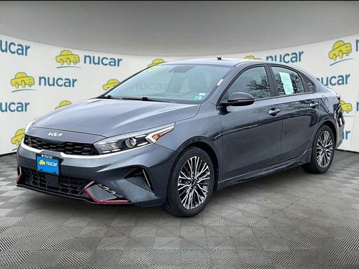 Gray 2023 Kia Forte GT-Line