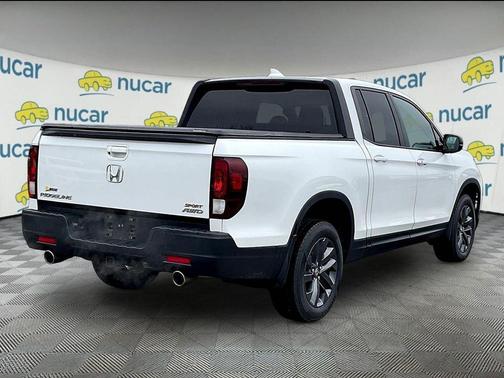 White 2022 Honda Ridgeline Sport