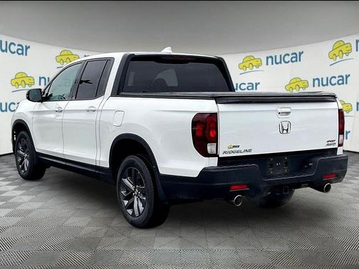 White 2022 Honda Ridgeline Sport