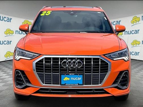 Pulse Orange 2025 Audi Q3 45 S line Premium